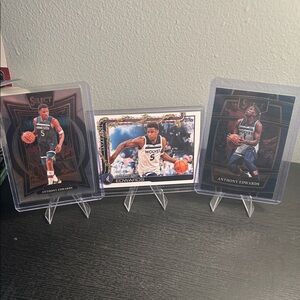 NBA Anthony Edwards Minnesota Timberwolves Lot Select concourse Topps holiday